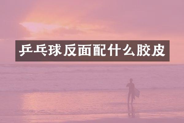 乒乓球反面胶皮
