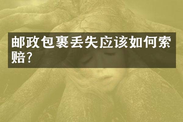 邮政包裹丢失应该如何索赔？