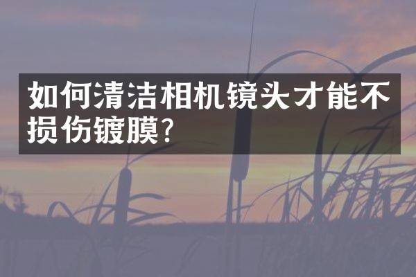 如何清洁相机镜头才能不损伤镀膜？