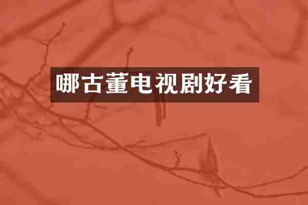 哪古董电视剧好看
