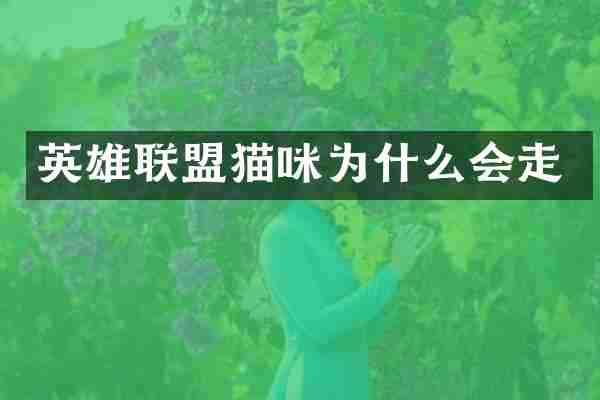 英雄联盟猫咪为什么会走