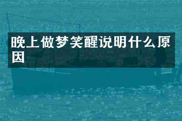 晚上做梦笑醒说明什么原因