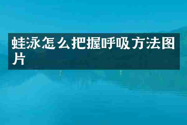 蛙泳怎么把握呼吸方法图片