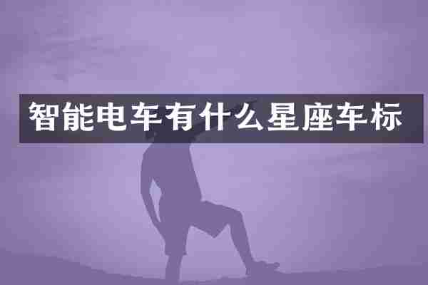 智能电车有什么星座车标