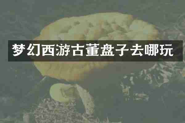 梦幻西游古董盘子去哪玩