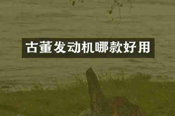 古董发动机哪款好用