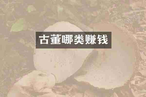 古董哪类赚钱
