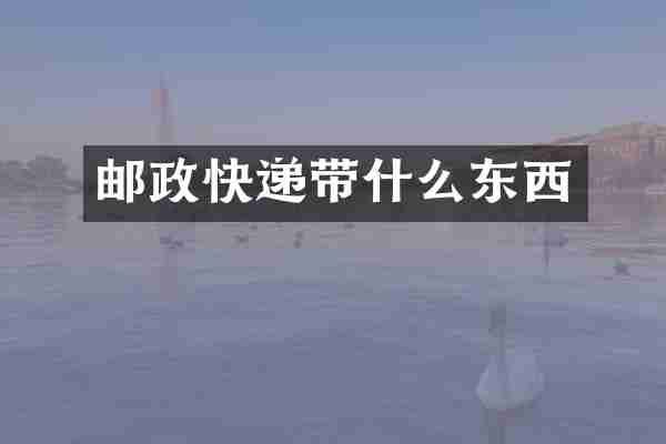 邮政快递带什么东西