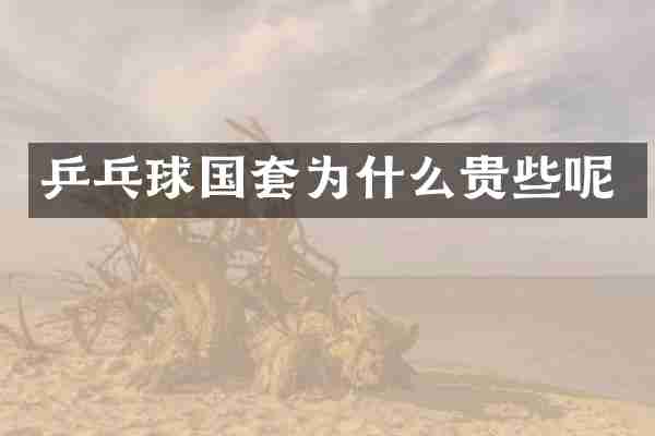 乒乓球国套为什么贵些呢
